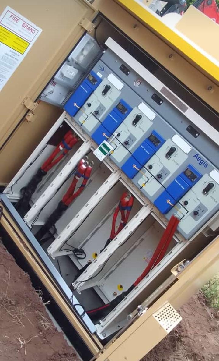 Electrical work on industrial machinery